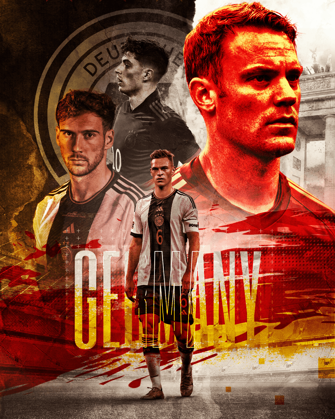 Germany national football team poster